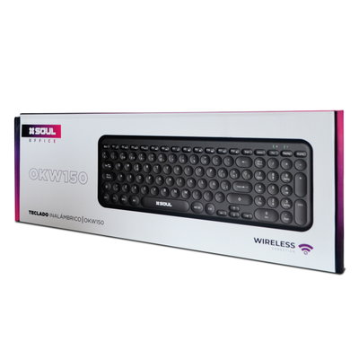 TECLADO INALAMBRICO SOUL OKW150
