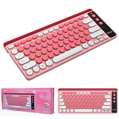 TECLADO NOGA DUAL 2.4 REC NKB-Q30