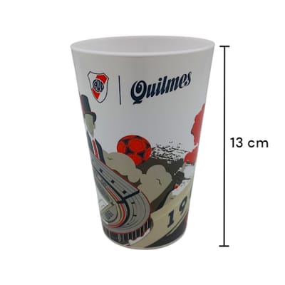 VASO PLASTICO RIVER 350ML