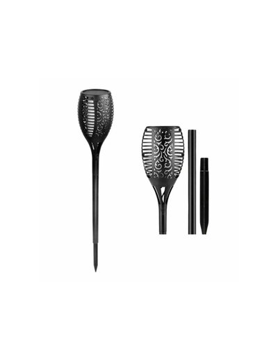 ESTACA SOLAR CALIDA EXTERIOR 40CM 12 LED 010100