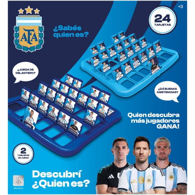 JUEGO DE MESA DESCUBRI QUIEN SOY? AFA SELECCION