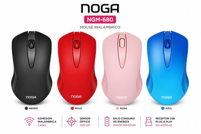 MOUSE INALAMBRICO NOGA NGM-680