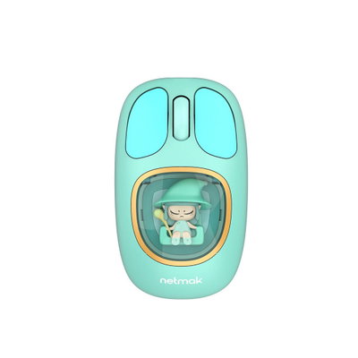 MOUSE NETMAK KIDS RECARG. ROSA/CELESTE