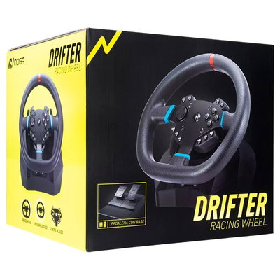 VOLANTE + PEDALERA PREMIUM NOGA DRIFTER