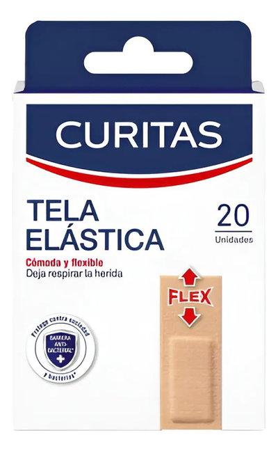 CURITAS TELA ELASTICA X 20
