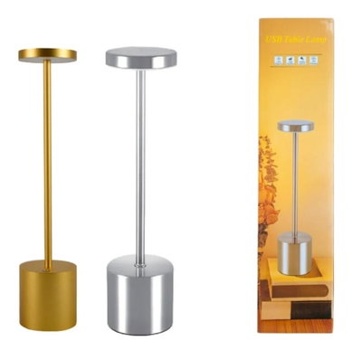 LAMPARA VELADOR LED RECARGABLE 3 MODOS TOUCH