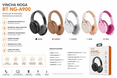 VINCHA NOGA BT NG-A900
