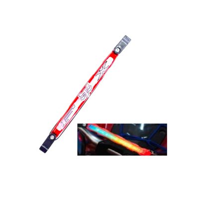 BARRA DE MANUBRIO LED FOX ROJO