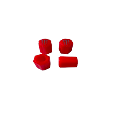 TAPA VALVULA FLUO MONSTER ROJO