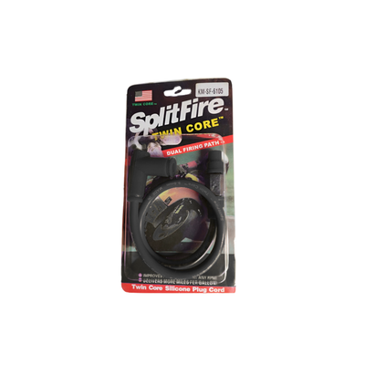 CAPUCHON DE BUJIA CON CABLE SPLITFIRE NEGRO