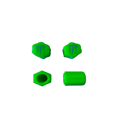 TAPA VALVULA FLUO MONSTER VERDE
