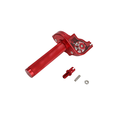 ACELERADOR RAPIDO ALUMINIO ROJO
