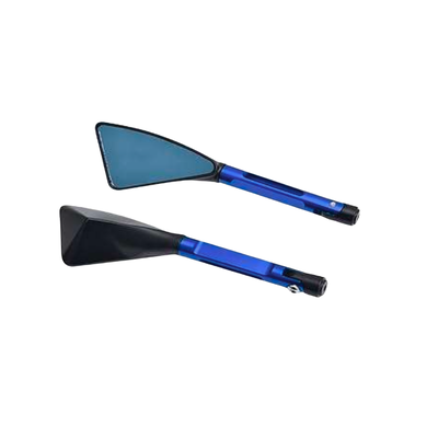 ESPEJO 5 PUNTAS RIZOMA AZUL