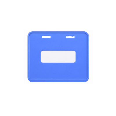 PORTA PATENTE PLASTICO PREMIUM AZUL