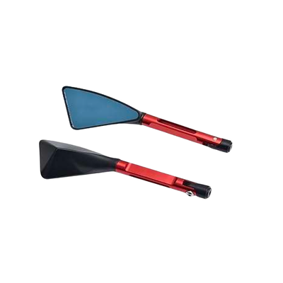ESPEJO 5 PUNTAS RIZOMA ROJO