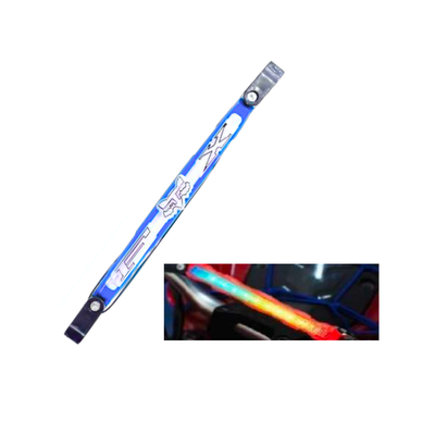 BARRA DE MANUBRIO LED FOX AZUL