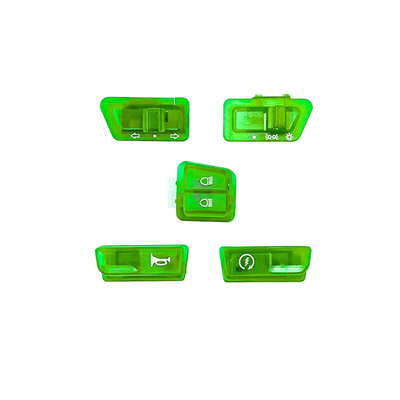 KIT TECLAS LUCES 110cc VERDE