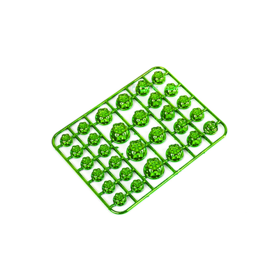 EMBELLECEDOR DE TORNILLOS VERDE