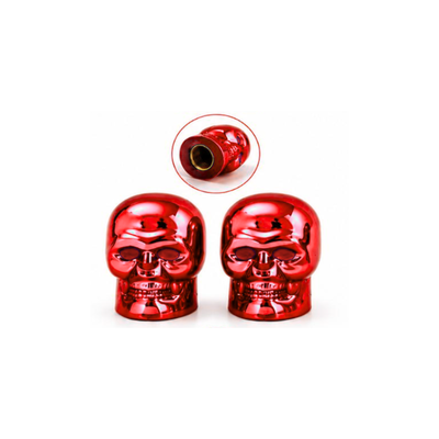 TAPA VALVULA CALAVERA GRANDE ROJO