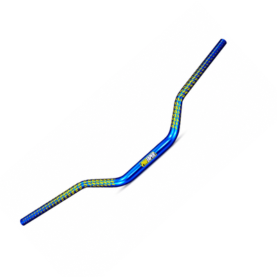 MANUBRIO PRO TAPER EVO ESTRELLA AZUL ALUMINIO ANODIZADO