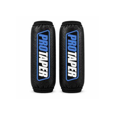CUBREAMORTIGUADORES CUERINA PRO TAPER NEGRO / AZUL