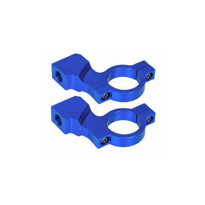 SOPORTE PARA ESPEJO AL MANUBRIO (22MM) AZUL