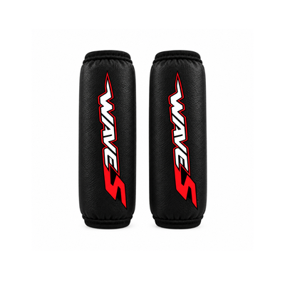CUBREAMORTIGUADORES CUERINA WAVE S ROJO
