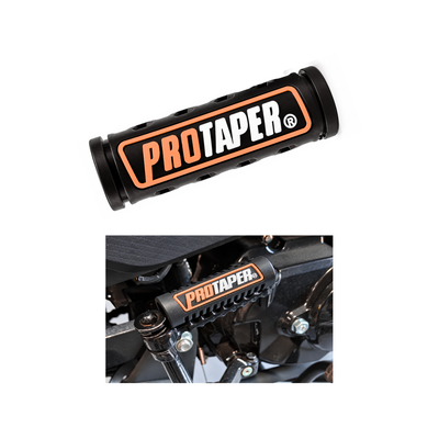 PROTECTOR PATADA DE ARRANQUE PRO TAPER NARANJA
