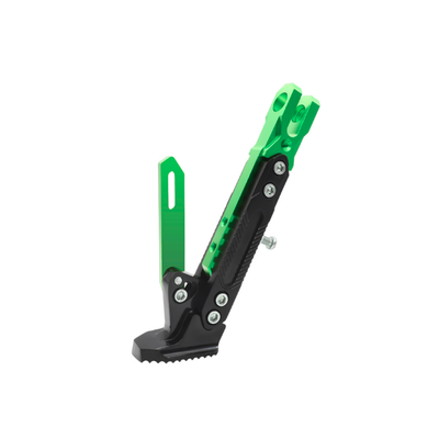 MULETA REGULABLE ALUMINIO ANODIZADO VERDE