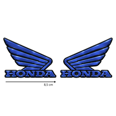 KIT x2 ALAS HONDA AZUL (EXCELENTE CALIDAD)