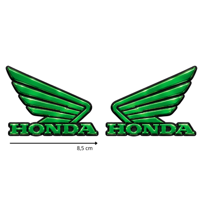 KIT x2 ALAS HONDA VERDE (EXCELENTE CALIDAD)