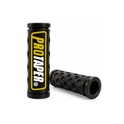 KIT PROTECTOR PATADA + CAMBIO PRO TAPER AMARILLO