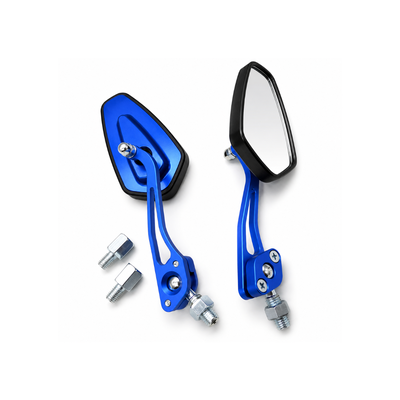 ESPEJO ALUMINIO PENTA AZUL