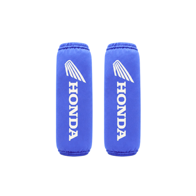 CUBREAMORTIGUADORES HONDA AZUL / BLANCO