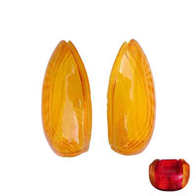 JGO. ACRILICO FAROL TRASERO IZQ + DER 110CC SMASH / BIZ / ZB / BIT