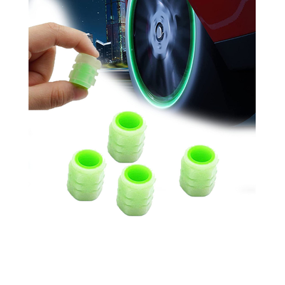 TAPA VALVULA BRILLANTE x4 VERDE
