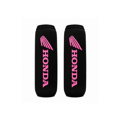 CUBREAMORTIGUADORES HONDA NEGRO / ROSA
