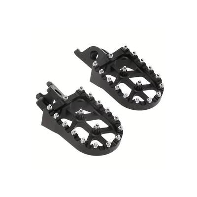 PEDAL TIPO CRF ALUMINIO NEGRO