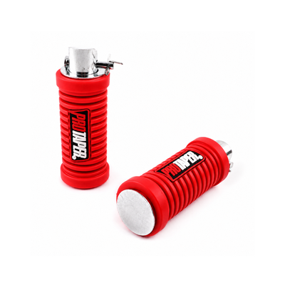 PEDALIN TRASERO PRO TAPER FULL ROJO