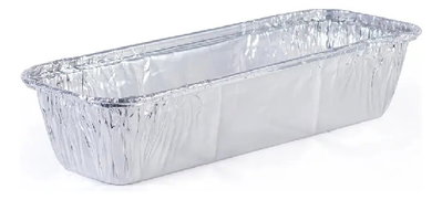 BUDINERA DE ALUMINIO X 100 UNIDADES