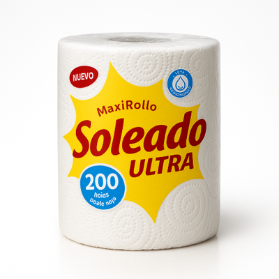 ROLLO COCINA 8 X 200 PAÑOS SOLEADO