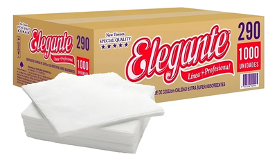SERVILLETA ELEGANTE CAJA X 1000 33 X 32 COD: 290