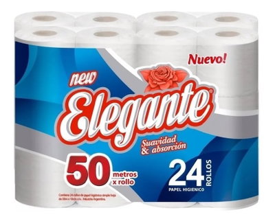 BULTO ROLLO HIGIENICO X 24 ROLLOS X 50 MTS. (1010)