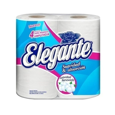 BULTO PAPEL HIGIENICO ELEGANTE X 12 PAQUETES (900)