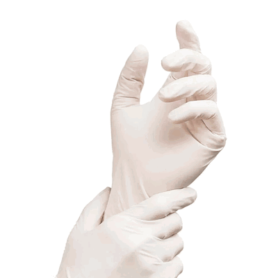 GUANTE LATEX CAJA X 100 UNIDADES