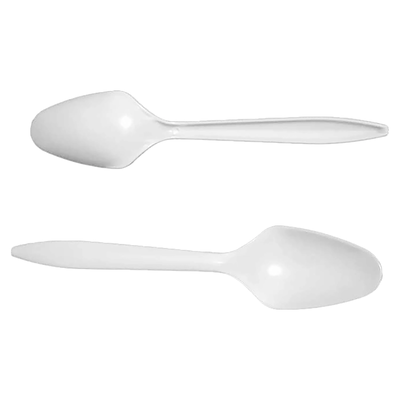 CUCHARA SUNDAE BLANCA PS X CAJA