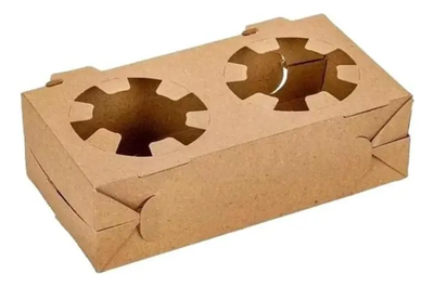 PORTA VASO 2 BOCAS CARTON X 1 U