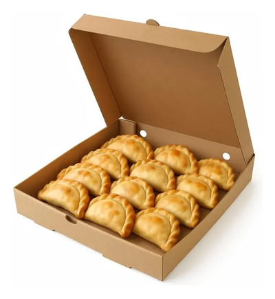 CAJA EMPANADA PREMIUM X 50U 28X21X7