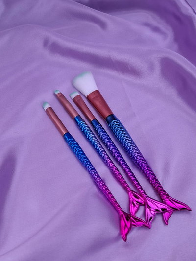 Set de brochas sirena x4
