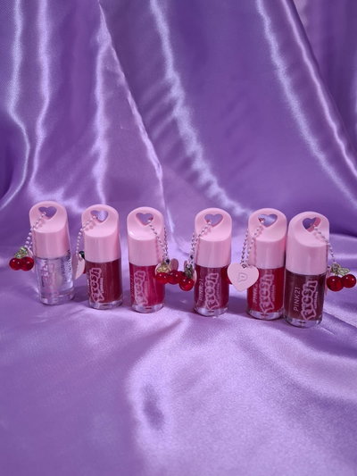 Gloss con Llavero de cereza